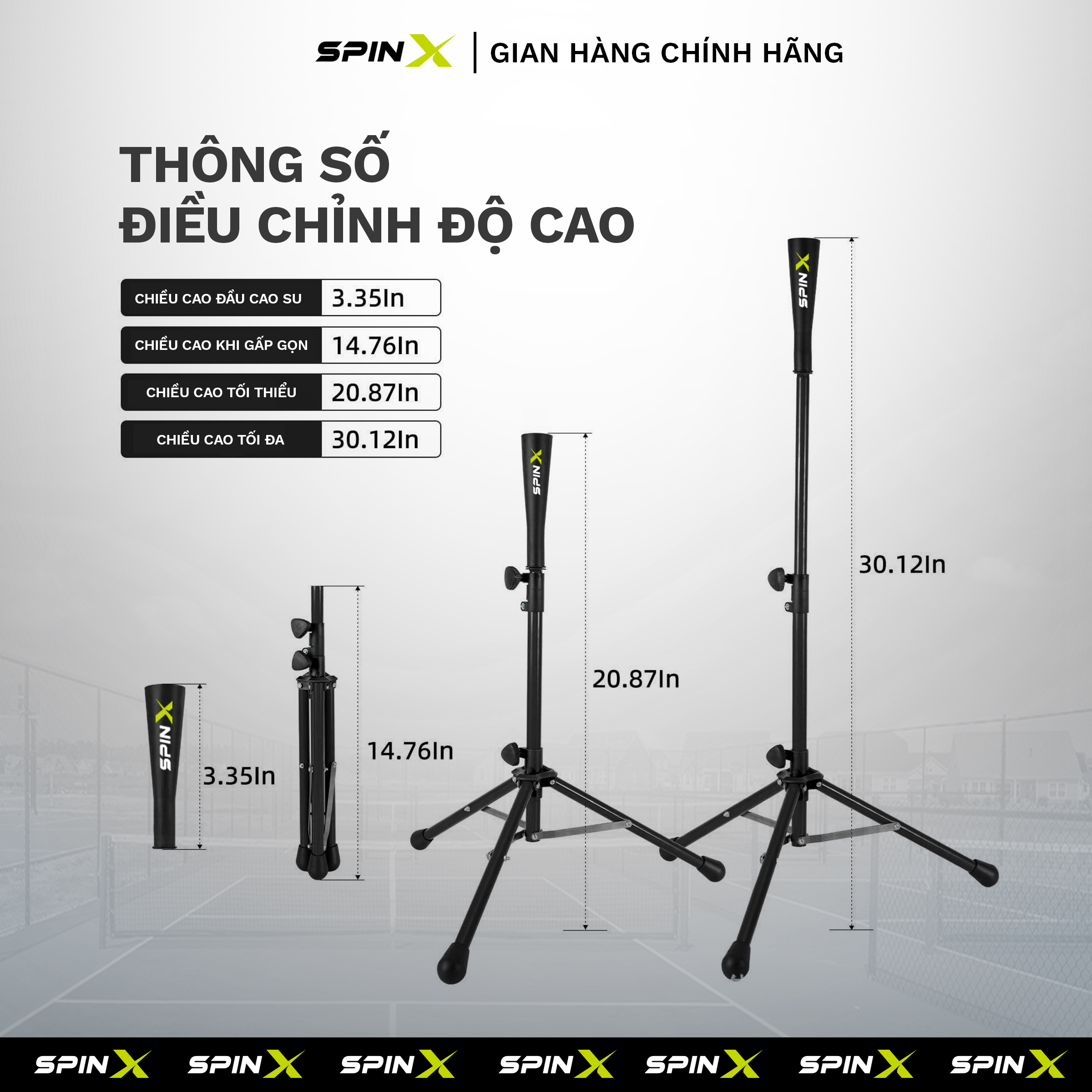 Thiết Bị Tập Flick Pickleball SpinX Chính Hãng – Công Cụ Luyện Phản Xạ & Kiểm Soát Bóng Toàn Diện - Bền Bỉ - Chắc Chắn